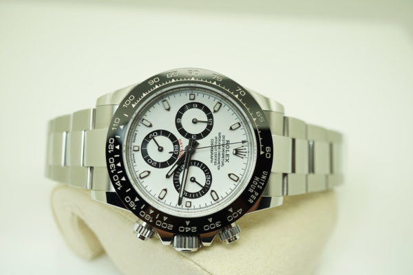 Rolex 116500 COSMOGRAPH DAYTONA CERAMIC BEZEL WHITE DIAL 2019 WARRANTY FULL SET