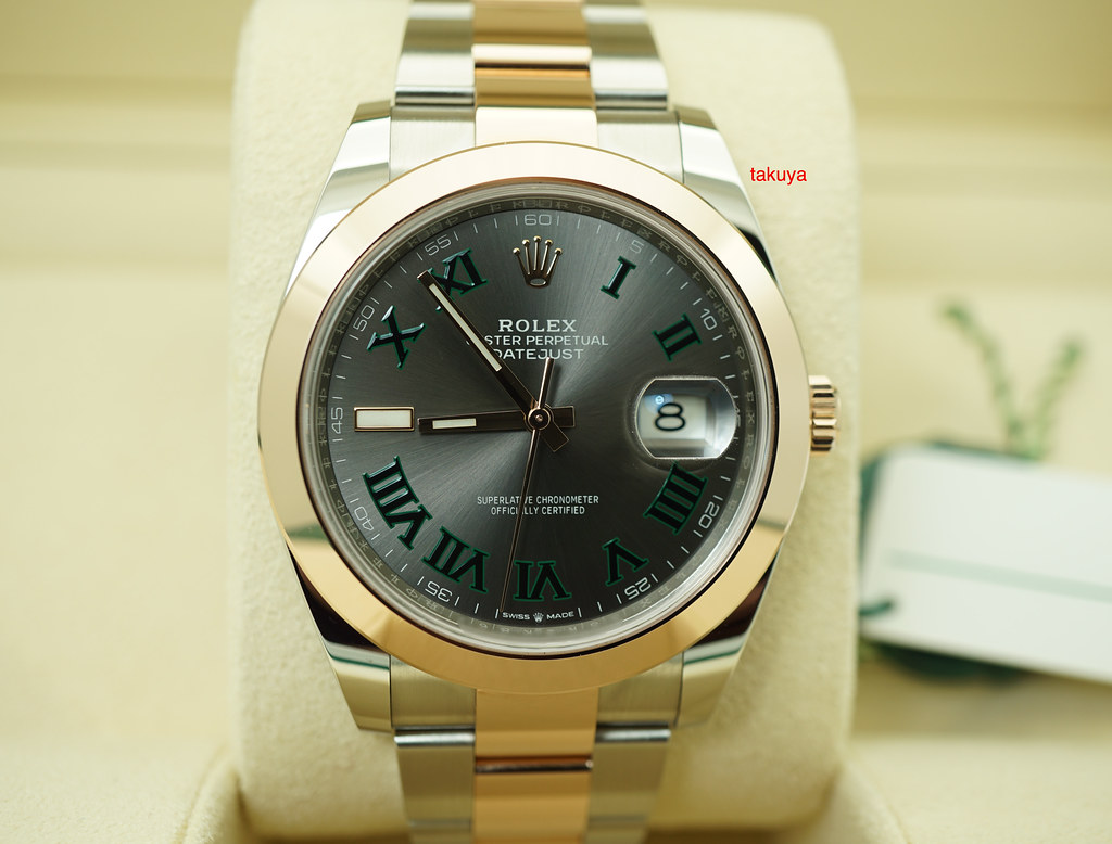 rolex datejust 41 wimbledon 2019