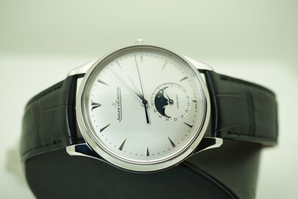 Jaeger-LeCoultre MASTER ULTRA THIN MOON SILVER DIAL 39MM Q1368420 WARRANTY FULL SET