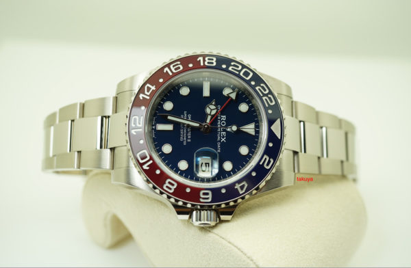 2019 MODEL Rolex 126719BLRO WHITE GOLD GMT MASTER II PEPSI BLUE DIAL WARRANTY FULL SET