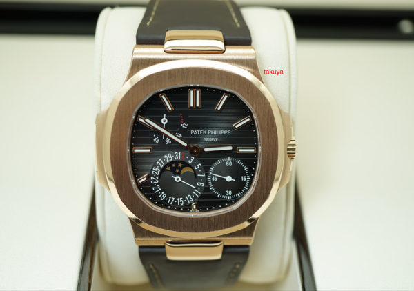 Patek PHILIPPE 5712R 18K ROSE GOLD NAUTILUS 40MM COMPLETE SET