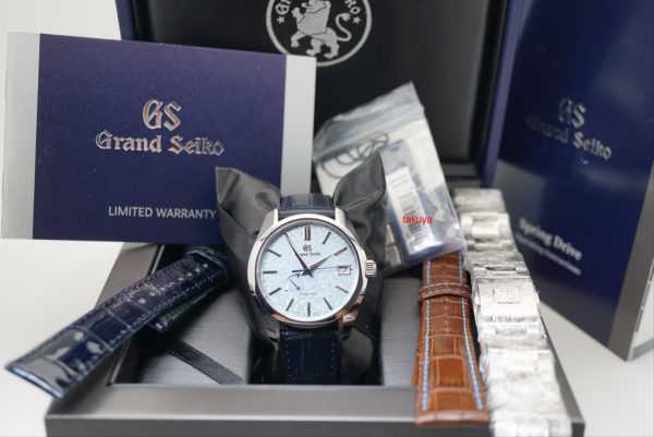 MINT GRAND SEIKO SBGA387 U.S. LIMITED EDITION SPRING DRIVE 558 Pcs 2018 FULL SET