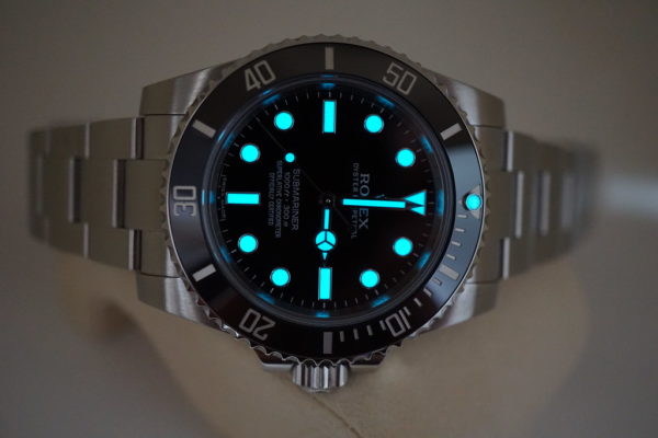 Rolex 114060 SUBMARINER CERAMIC NO DATE RANDOM SERIAL WARRANTY FULL SET