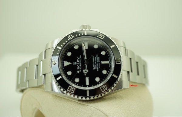 Rolex 114060 SUBMARINER CERAMIC NO DATE RANDOM SERIAL 2019 WARRANTY FULL SET