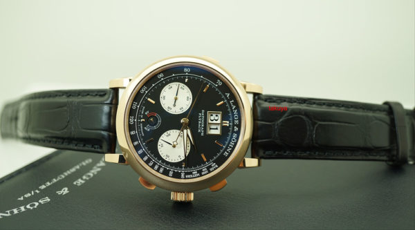 MINT A. Lange & Sohne DATOGRAPH UP DOWN ROSE GOLD 405.031 41MM WARRANTY FULL SET