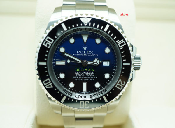 MINT Rolex 116660 DEEPSEA D-BLUE DIAL JAMES CAMERON 2016 WARRANTY FULL SET