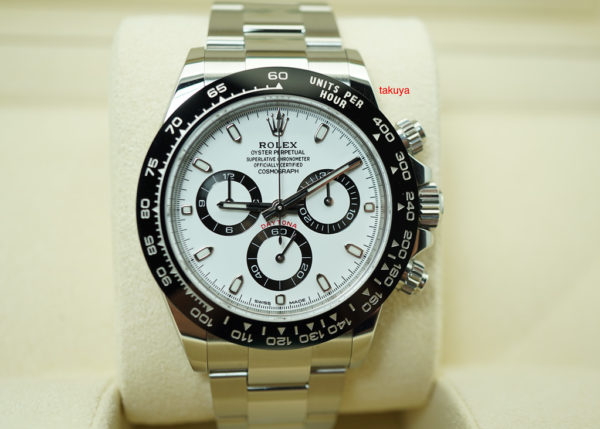 MINT Rolex 116500 COSMOGRAPH DAYTONA CERAMIC BEZEL WHITE DIAL WARRANTY FULL SET