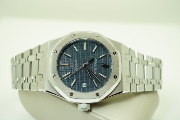 Audemars PIGUET ROYAL OAK 15300 STEEL BLUE DIAL 39MM G SERIES SERVICED WARRANTY