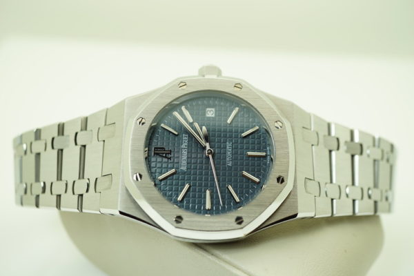 Audemars PIGUET ROYAL OAK 15300 STEEL BLUE DIAL 39MM G SERIES SERVICED WARRANTY