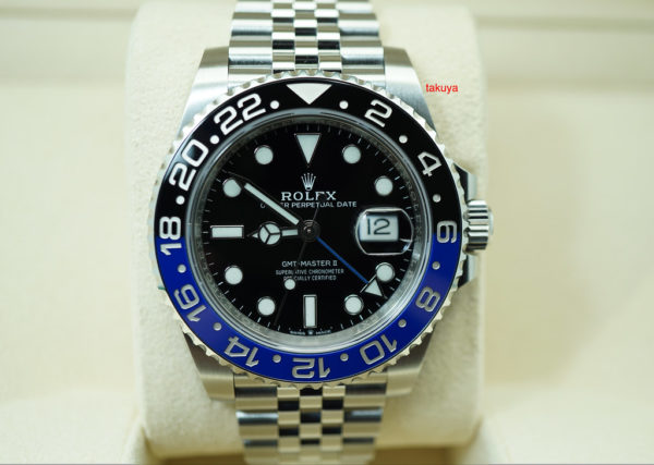 MINT Rolex 126710BLNR GMT MASTER 2 BLACK BLUE JUBILEE 2019 WARRANTY FULL SET