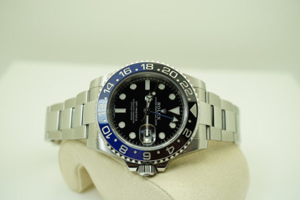 Rolex 116710BLNR GMT MASTER II BLACK BLUE RANDOM SERIAL 2018 WARRANTY FULL SET