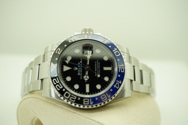 Rolex 116710BLNR GMT MASTER II BLACK BLUE RANDOM SERIAL 2018 WARRANTY FULL SET