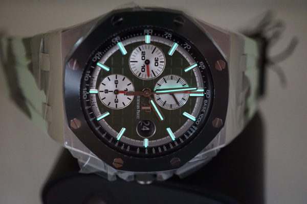 BRAND NEW Audemars PIGUET ROYAL OAK OFFSHORE NEW CAMO 26400SO 2019 LIMITED EDITION OF 400 FULL SET