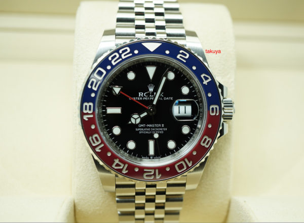 Rolex 126710BLRO PEPSI MK2 GMT MASTER 2 RED BLUE JUBILEE 2019 WARRANTY FULL SET