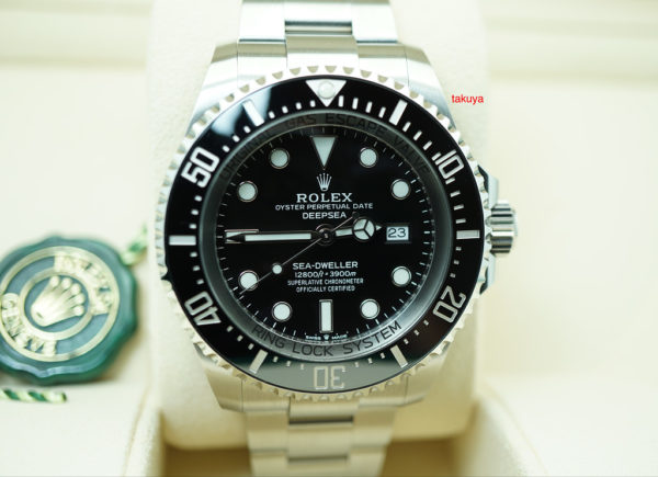 Brand New Rolex 126660 DEEPSEA DSSD BLACK DIAL NEW MODEL 2019 COMPLETE SET