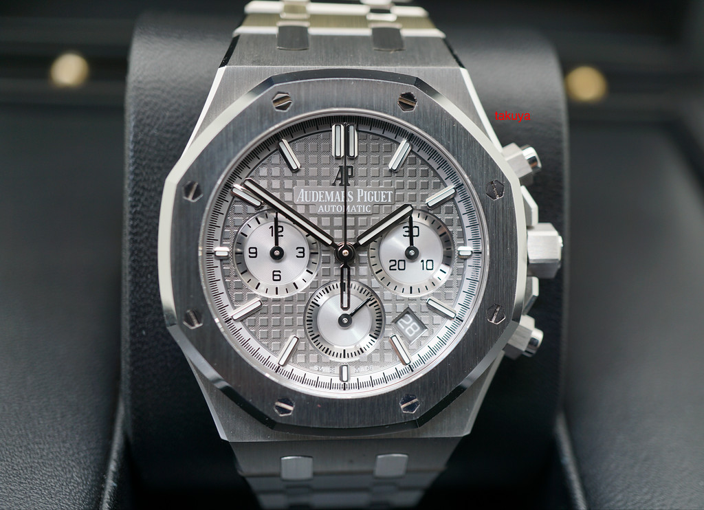 Audemars Piguet Royal Oak Chronograph 38mm Stainless Steel Ruthénium Dial  26315ST.OO.1256ST.02