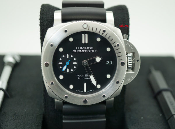 Panerai PAM 682 LUMINOR SUBMERSIBLE 1950 42MM 3 DAYS U SERIES WARRANTY FULL SET