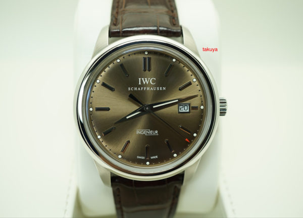 IWC Ingenieur AUTOMATIC IW323311 LIMITED EDITION CHOCOLATE DIAL STEEL FULL SET