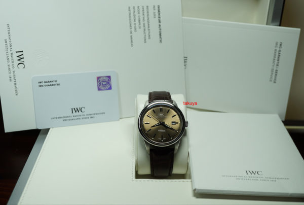 IWC Ingenieur AUTOMATIC IW323311 LIMITED EDITION CHOCOLATE DIAL STEEL FULL SET