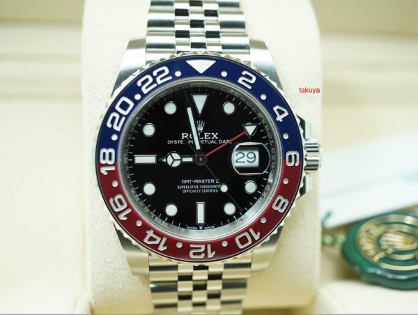 BRAND NEW Rolex 126710BLRO PEPSI MK3 GMT MASTER 2 RED BLUE JUBILEE 2019 COMPLETE SET