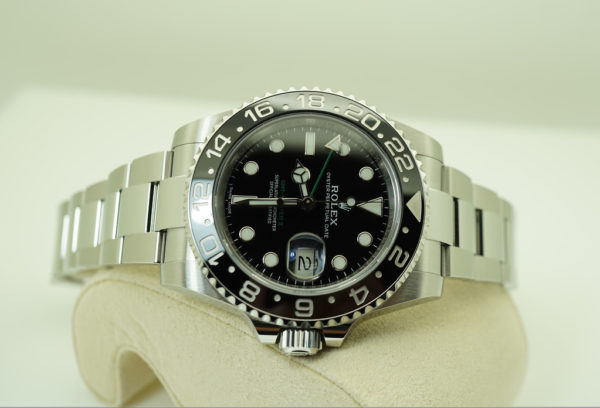 Rolex 116710LN GMT MASTER II CERAMIC BEZEL RANDOM SERIAL 2019 WARRANTY FULL SET