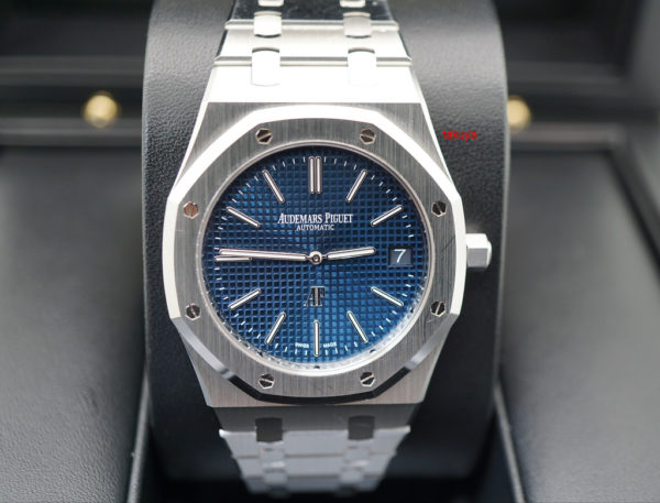 Audemars PIGUET ROYAL OAK JUMBO ULTRA THIN 15202ST BLUE K SERIES 2018 COMPLETE SET