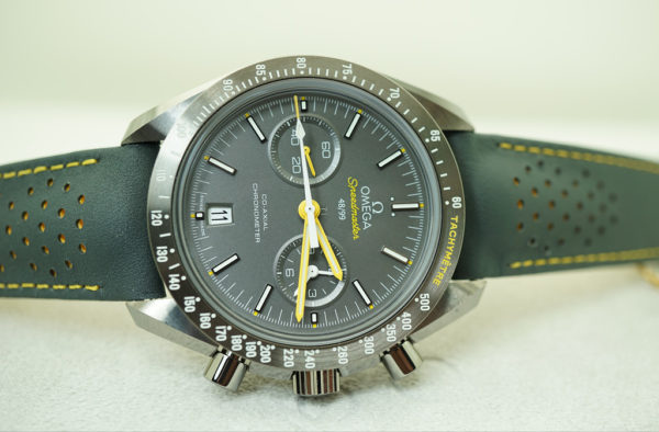 NEW Omega SPEEDMASTER PCA Porsche GREY SIDE OF THE MOON ULTRA-LIMITED OF 99 FULL SET