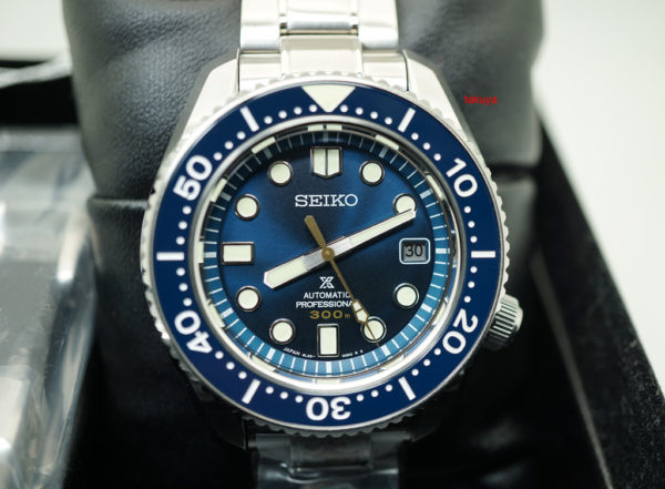 Seiko PROSPEX SLA023 BLUE CERAMIC BEZEL BLUE DIAL 2019 WARRANTY FULL SET