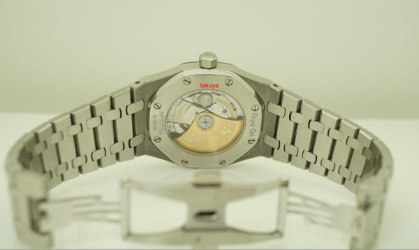 Audemars PIGUET ROYAL OAK 15300ST WHITE DIAL 39MM G SERIES COMPLETE SET