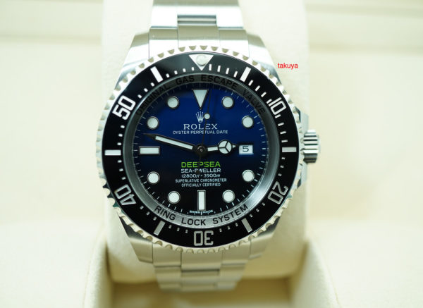 Rolex 116660 DEEPSEA D-BLUE DIAL JAMES CAMERON 2016 WARRANTY FULL SET