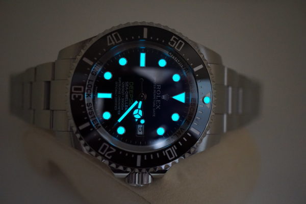 Rolex 116660 DEEPSEA D-BLUE DIAL JAMES CAMERON 2016 WARRANTY FULL SET