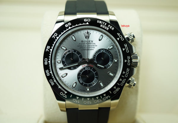 MINT Rolex 116519LN 18K WHITE GOLD DAYTONA CERAMIC BEZEL 2019 WARRANTY FULL SET