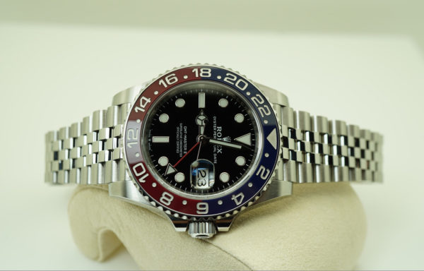 Rolex 126710BLRO PEPSI GMT MASTER 2 MARK 2 RED BLUE JUBILEE 2019 WARRANTY FULL SET