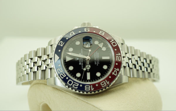 Rolex 126710BLRO PEPSI GMT MASTER 2 MARK 2 RED BLUE JUBILEE 2019 WARRANTY FULL SET