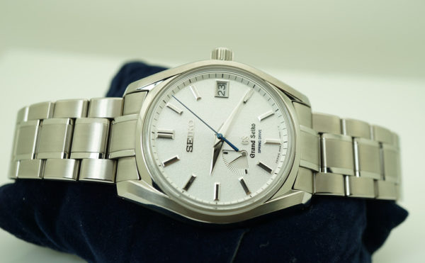 Grand Seiko SPRING DRIVE BLIZZARD DIAL TITANIUM SBGA125 LIMITED EDITION FULL SET