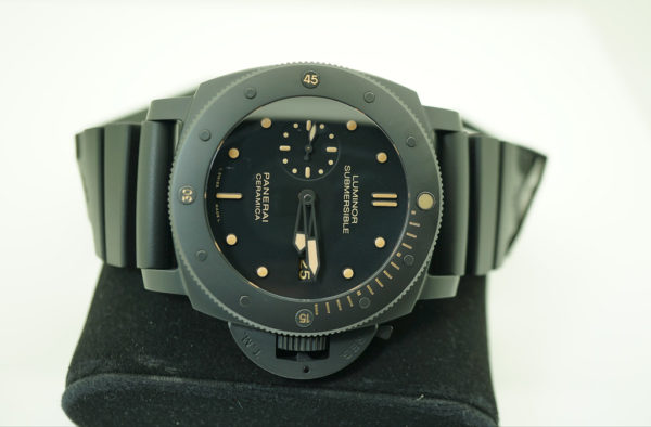 Panerai PAM 508 LUMINOR SUBMERSIBLE 1950 CERAMIC SPECIAL EDTION 47MM BOXES PAPER