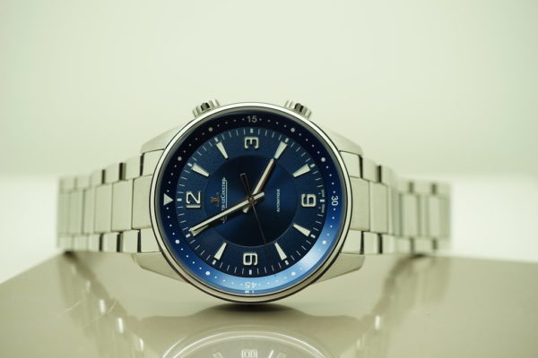 Jaeger-LeCoultre POLARIS AUTOMATIC BLUE DIAL SS BRACELET 2019 WARRANTY FULL SET