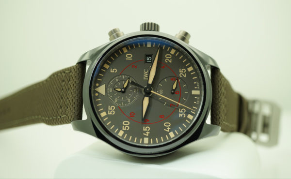 IWC IW389002 PILOT's WATCH CHRONOGRAPH TOP GUN MIRAMAR CERAMIC WARRANTY BOX PAPERS