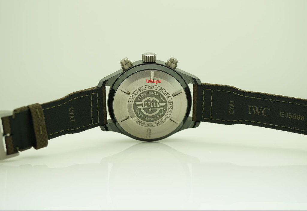 IWC IW389002 PILOT s WATCH CHRONOGRAPH TOP GUN MIRAMAR CERAMIC