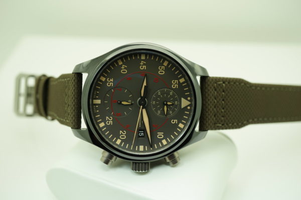 IWC IW389002 PILOT's WATCH CHRONOGRAPH TOP GUN MIRAMAR CERAMIC WARRANTY BOX PAPERS