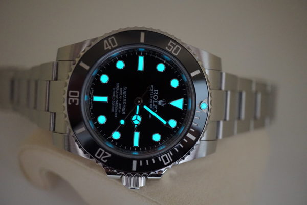 Rolex 114060 SUBMARINER CERAMIC NO DATE RANDOM SERIAL WARRANTY FULL SET