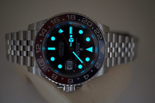 Rolex 126710BLRO PEPSI GMT MASTER II RED BLUE JUBILEE 2019 WARRANTY FULL SET