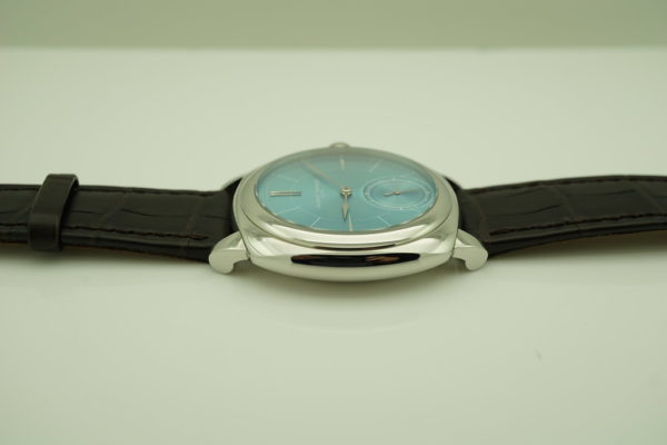 Brand New Laurent Ferrier GALET SQUARE STAINLESS STEEL ICE BLUE DIAL 41MM FULL SET