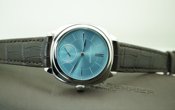 Brand New Laurent Ferrier GALET SQUARE STAINLESS STEEL ICE BLUE DIAL 41MM FULL SET