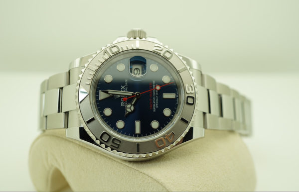 MINT Rolex 126622 YACHTMASTER STEEL PLATINUM BLUE DIAL 40MM 2019 NEW MODEL FULL SET