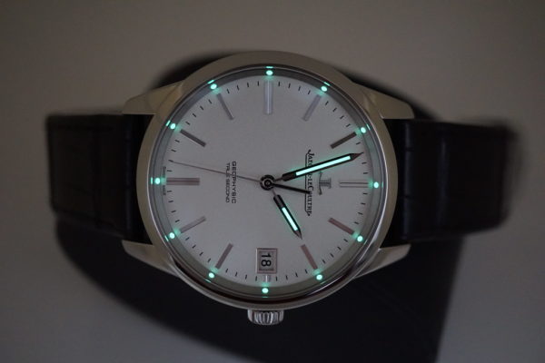 Jaeger-LeCoultre GEOPHYSIC TRUE SECOND STAINLESS STEEL Q8018420 FULL SET