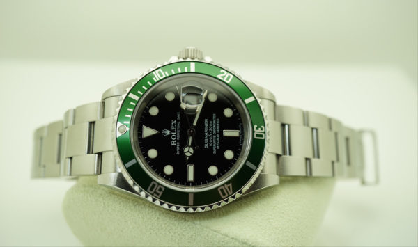 No Reserve - Rolex Submariner Kermit Black Dial Olive Green Bezel (166 –  Grailzee