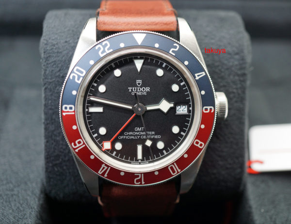 BRAND NEW Tudor 79830RB BLACK BAY GMT PEPSI RED BLUE BEZEL STRAP 2019 COMPLETE SET