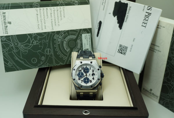 Audemars PIGUET ROYAL OAK OFFSHORE 26170ST NAVY H SERIES SERVICED FULL SET