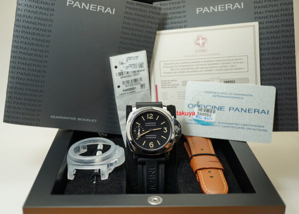 Panerai PAM 001 FIRENZE LUMINOR MARINA SPECIAL EDITION R SERIES FULL SET